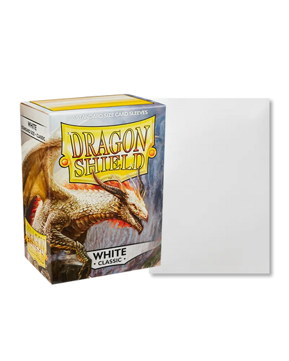 Dragon Shield sleeves - White-004 Accessories-Brain Games OÜ