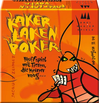 Drei Magier: Cockroach Poker-w101 WHS Board / Card Games-Brain Games OÜ