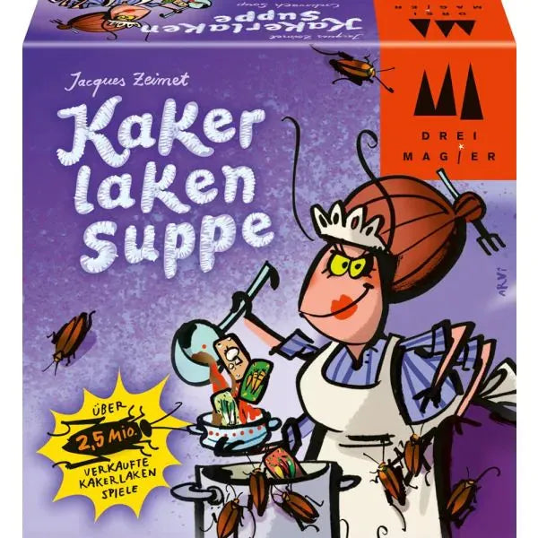 Drei Magier: Cockroach Soup-w001 WHSX Board / Card Games-Brain Games OÜ