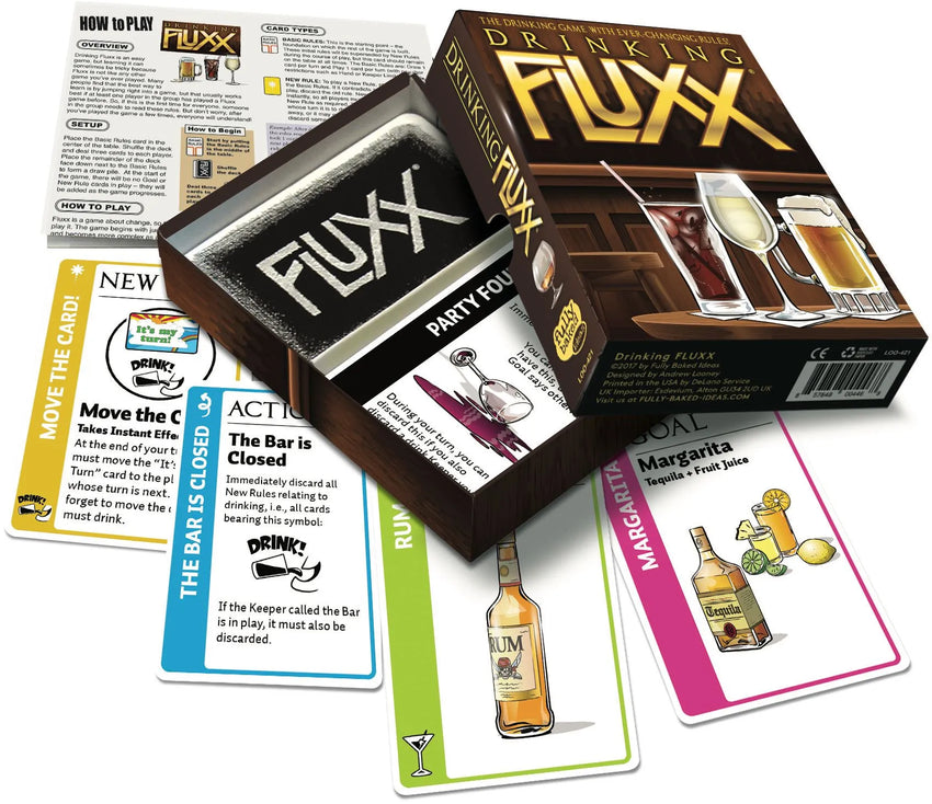 Drinking Fluxx-001 Board / Card Games-Brain Games OÜ