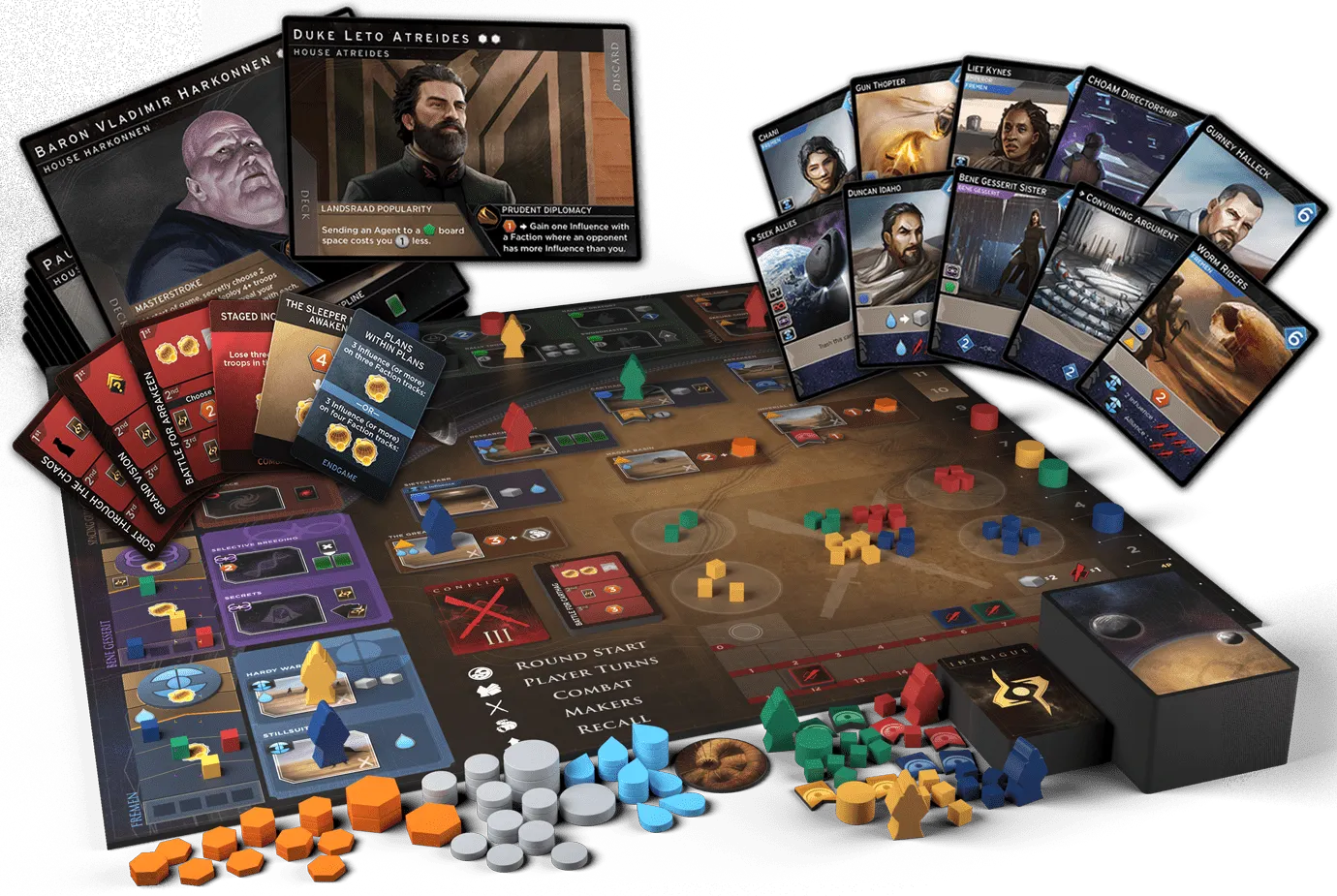 Dune: Imperium-001 Board / Card Games-Brain Games OÜ