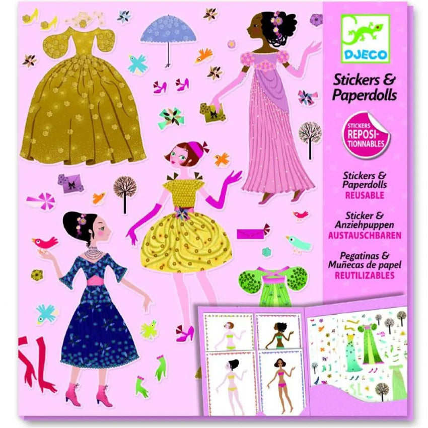 Eemaldatavad kleebised "Dresses through the seasons"-011 Creativity & Brain Teasers-Brain Games OÜ
