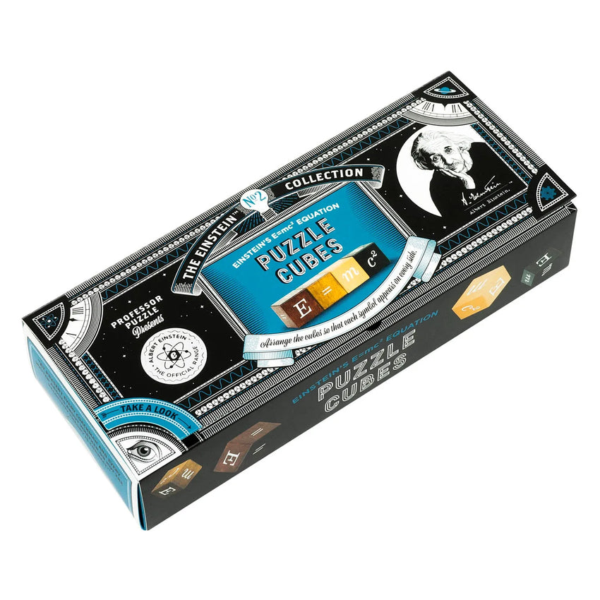 Einstein Collection: E=MC2 Puzzle Blocks-w011 WHSX Creativity & Brain Teasers-Brain Games OÜ