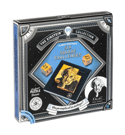 Einstein Collection "Six Square Challenges"-w011 WHSX Creativity & Brain Teasers-Brain Games OÜ
