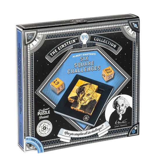 Einstein Collection "Six Square Challenges"-w011 WHSX Creativity & Brain Teasers-Brain Games OÜ