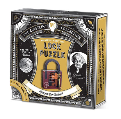 Einstein: Lock Puzzle-w111 WHS Creativity & Brain Teasers-Brain Games OÜ