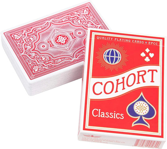 Ellusionist Cohort Red Marked Deck-105 Poker Sets-Brain Games OÜ
