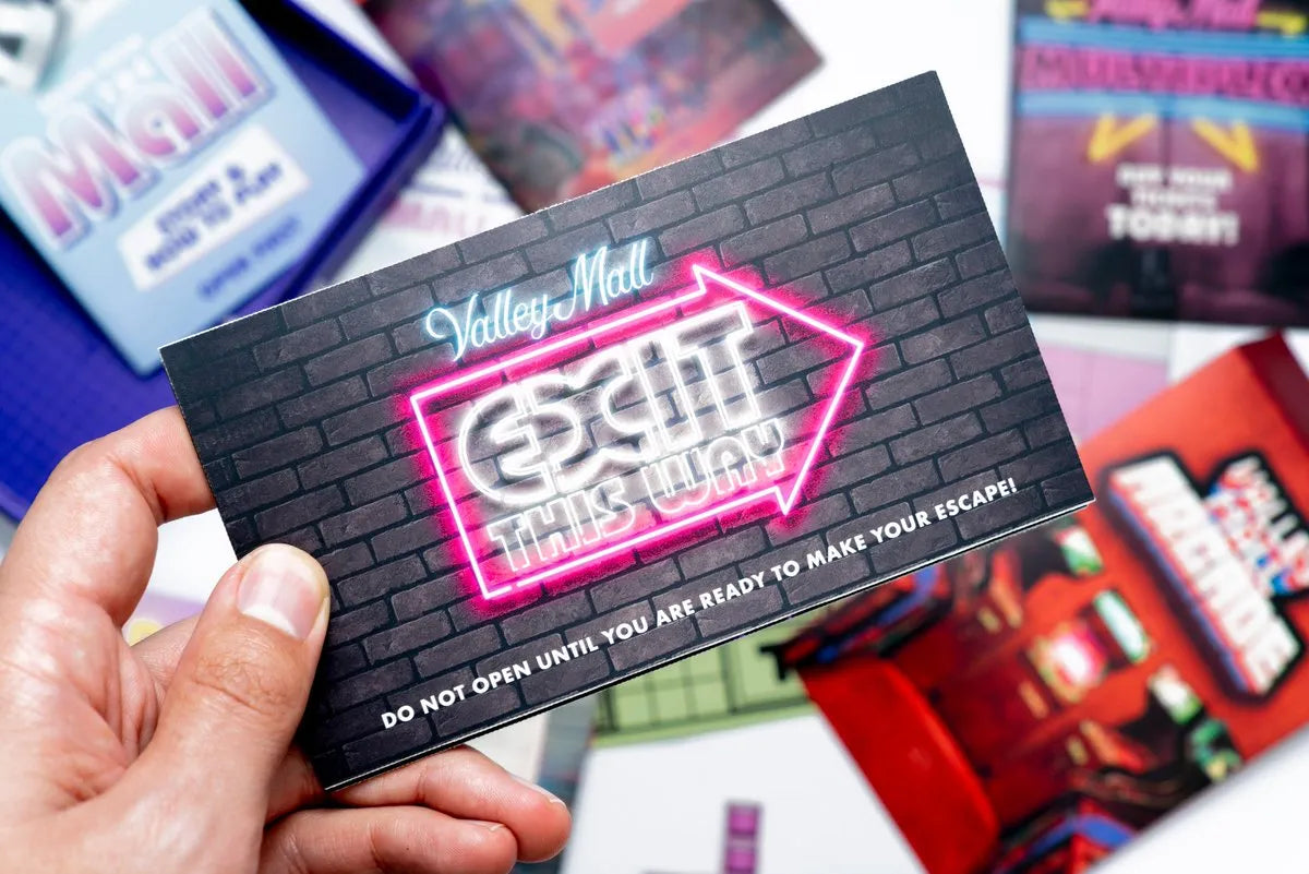 Escape Room "Escape from the Mall"-w001 WHSX Board / Card Games-Brain Games OÜ
