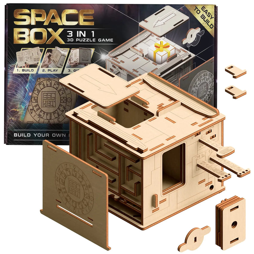 EscapeWelt: Space Box 3 in 1-111 Creativity & Brain Teasers-Brain Games OÜ