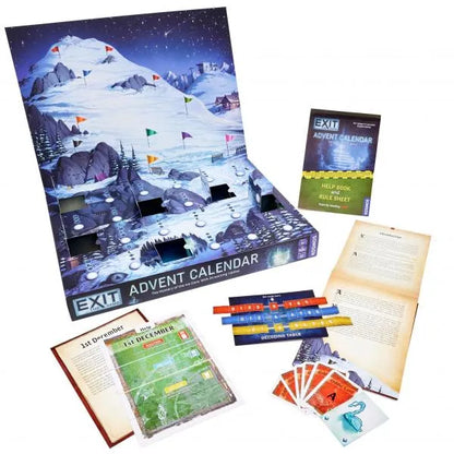 EXIT: Advent Calendar - Mystery of the Ice Cave-w001 WHSX Board / Card Games-Brain Games OÜ