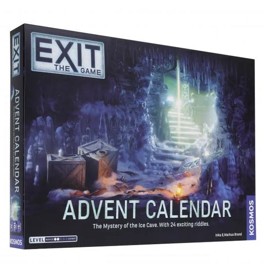 EXIT: Advent Calendar - Mystery of the Ice Cave-w001 WHSX Board / Card Games-Brain Games OÜ