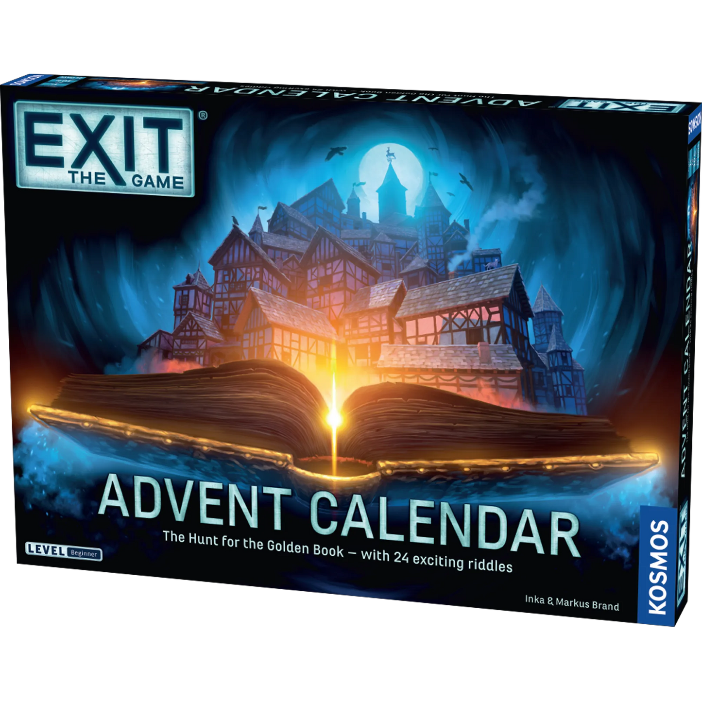EXIT: Advent Calendar - The Hunt for the Golden Book-w001 WHSX Board / Card Games-Brain Games OÜ
