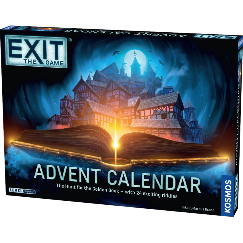 EXIT: Advent Calendar - The Hunt for the Golden Book-w001 WHSX Board / Card Games-Brain Games OÜ