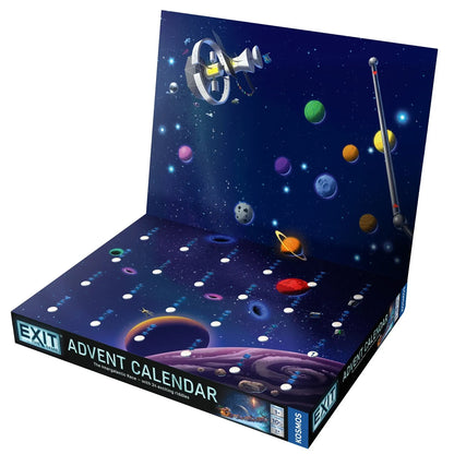 EXIT: Advent Calendar - The Intergalactic Race-w001 WHSX Board / Card Games-Brain Games OÜ