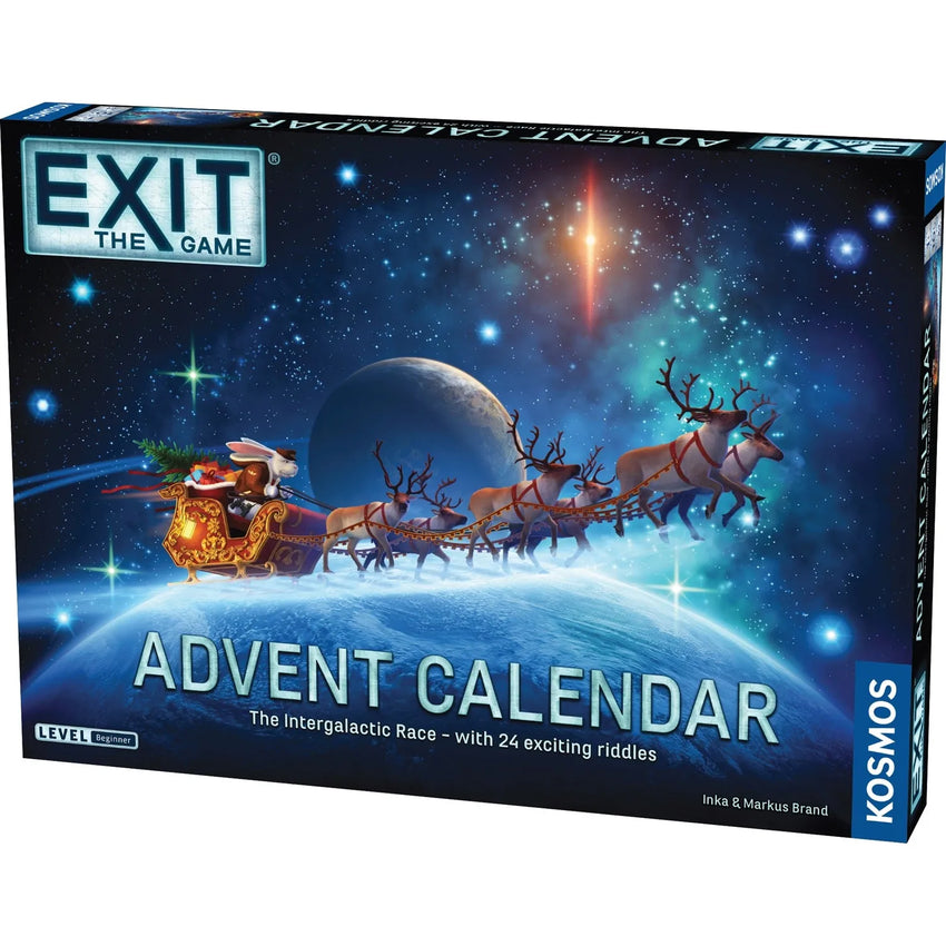EXIT: Advent Calendar - The Intergalactic Race-w001 WHSX Board / Card Games-Brain Games OÜ
