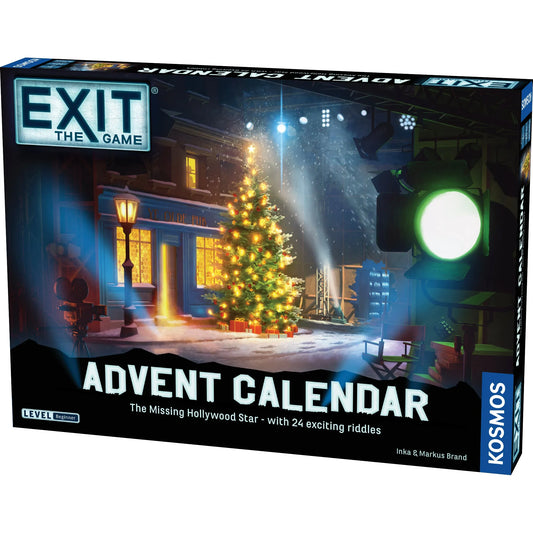 EXIT: Advent Calendar - The Missing Hollywood Star-w001 WHSX Board / Card Games-Brain Games OÜ