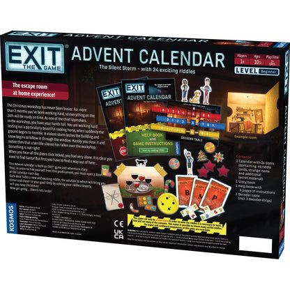 EXIT: Advent Calendar - The Silent Storm-w001 WHSX Board / Card Games-Brain Games OÜ