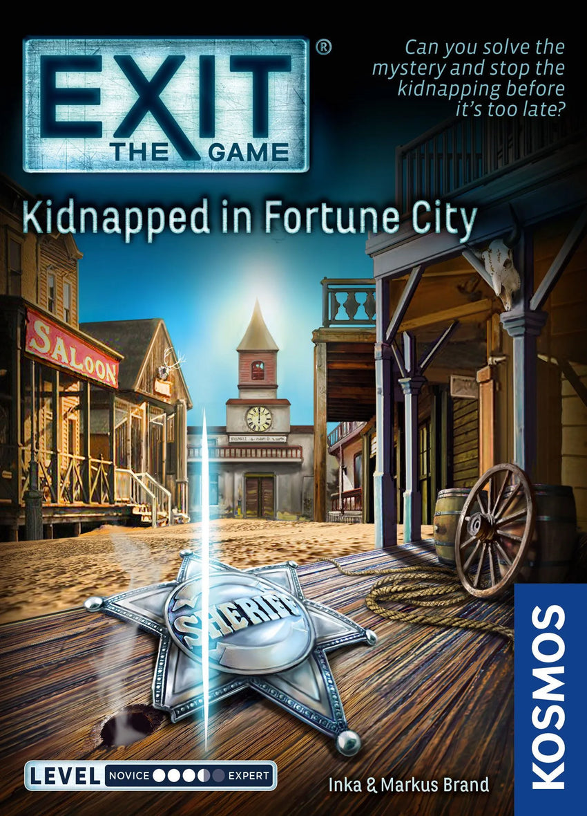 EXIT: Kidnapped in Fortune City-w001 WHSX Board / Card Games-Brain Games OÜ