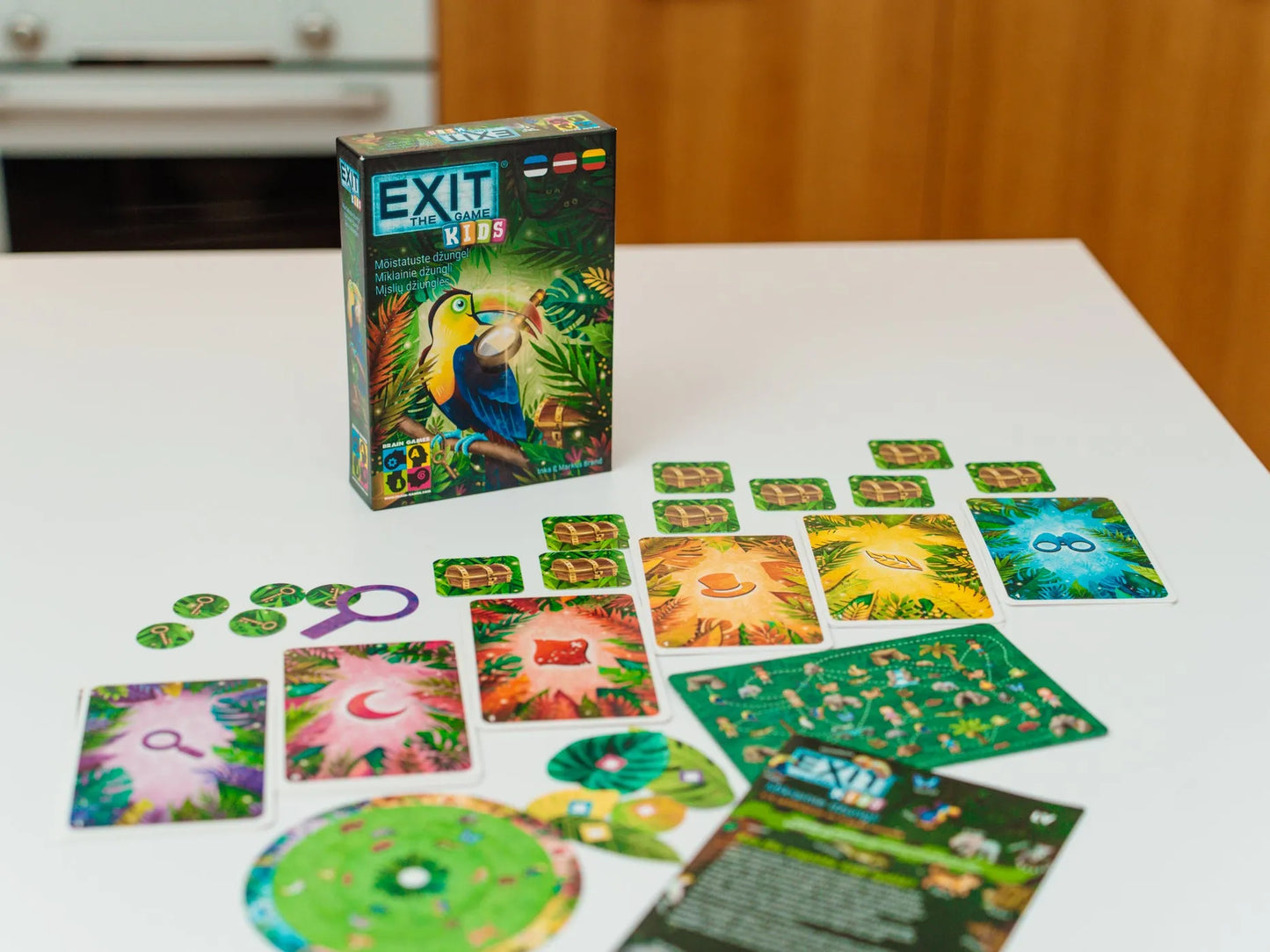 EXIT Kids: Mõistatuste džungel-w101 WHS Board / Card Games-Brain Games OÜ