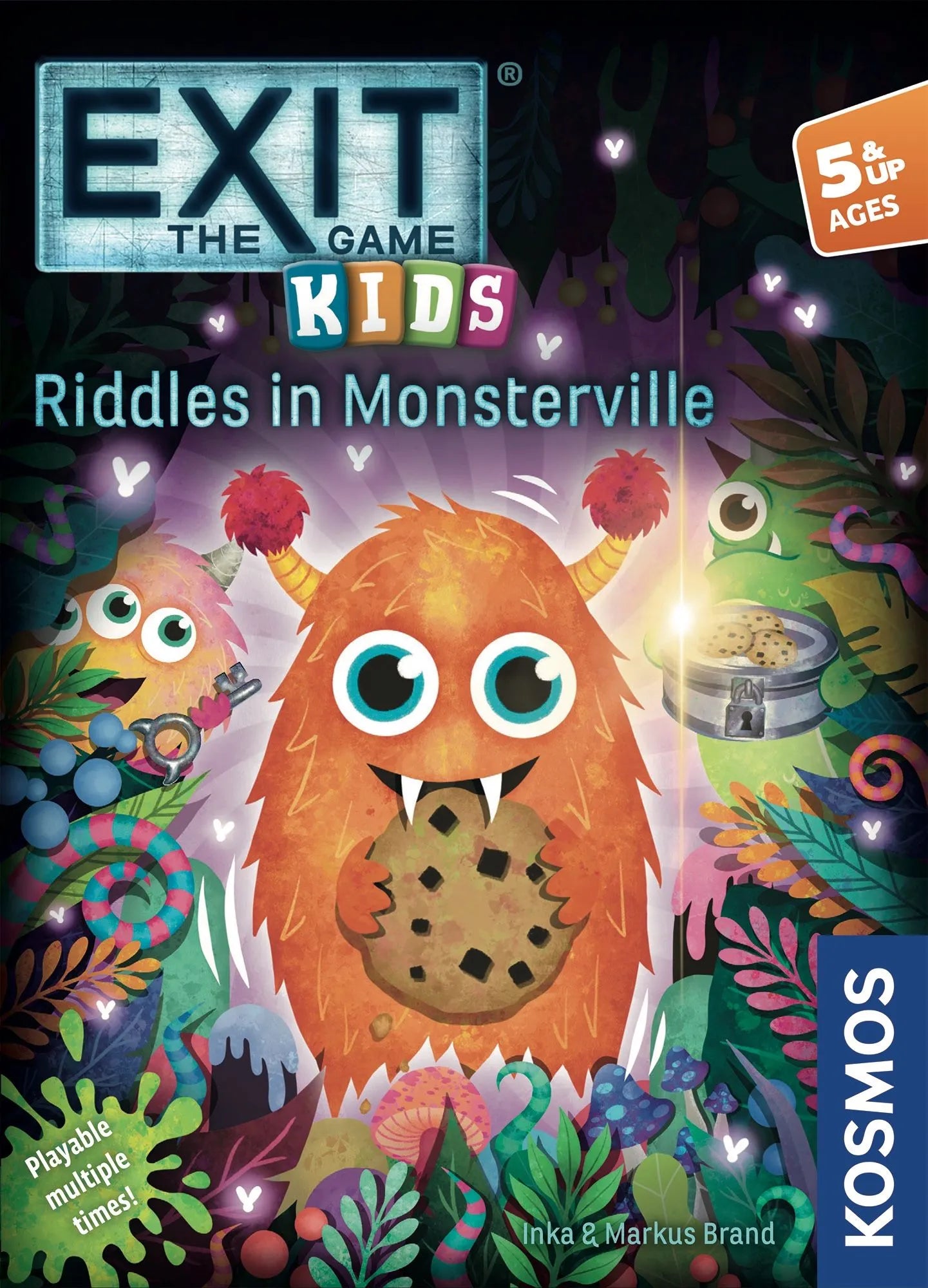 EXIT: Kids - Riddles in Monsterville-w001 WHSX Board / Card Games-Brain Games OÜ