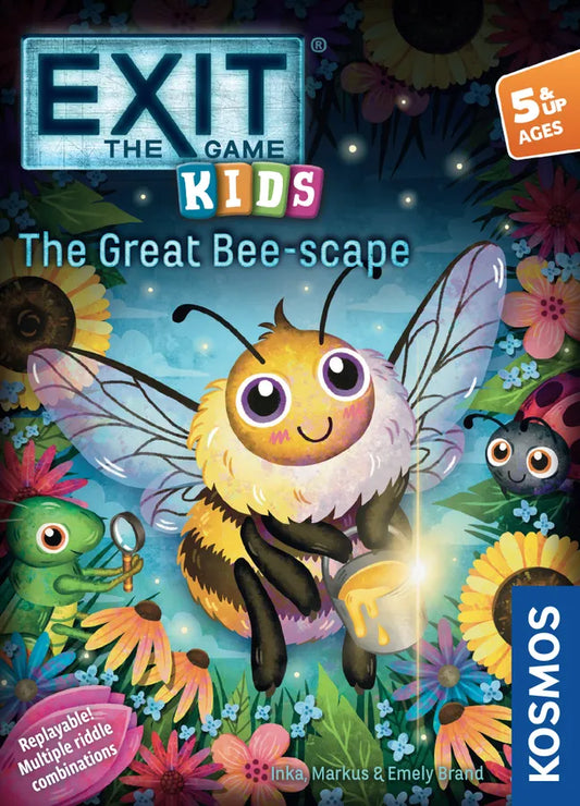 EXIT: Kids - The Great Bee-scape-w001 WHSX Board / Card Games-Brain Games OÜ