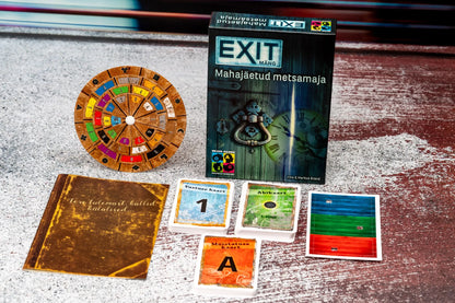 EXIT: Mahajäetud metsamaja-w101 WHS Board / Card Games-Brain Games OÜ