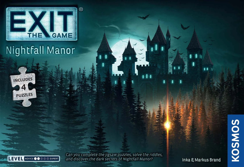 EXIT: Nightfall Manor-w008 WHSX Jigsaw Puzzles-Brain Games OÜ