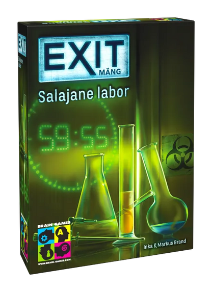 EXIT: Salajane labor-w101 WHS Board / Card Games-Brain Games OÜ