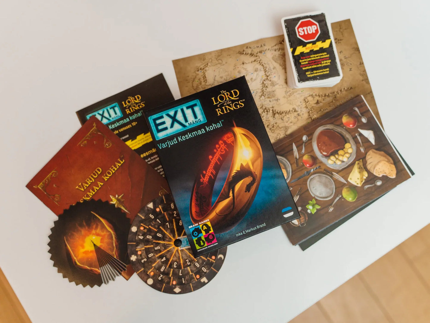 EXIT - Sõrmuste isand: Varjud Keskmaa kohal-w101 WHS Board / Card Games-Brain Games OÜ