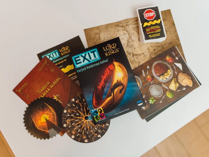 EXIT - Sõrmuste isand: Varjud Keskmaa kohal-w101 WHS Board / Card Games-Brain Games OÜ