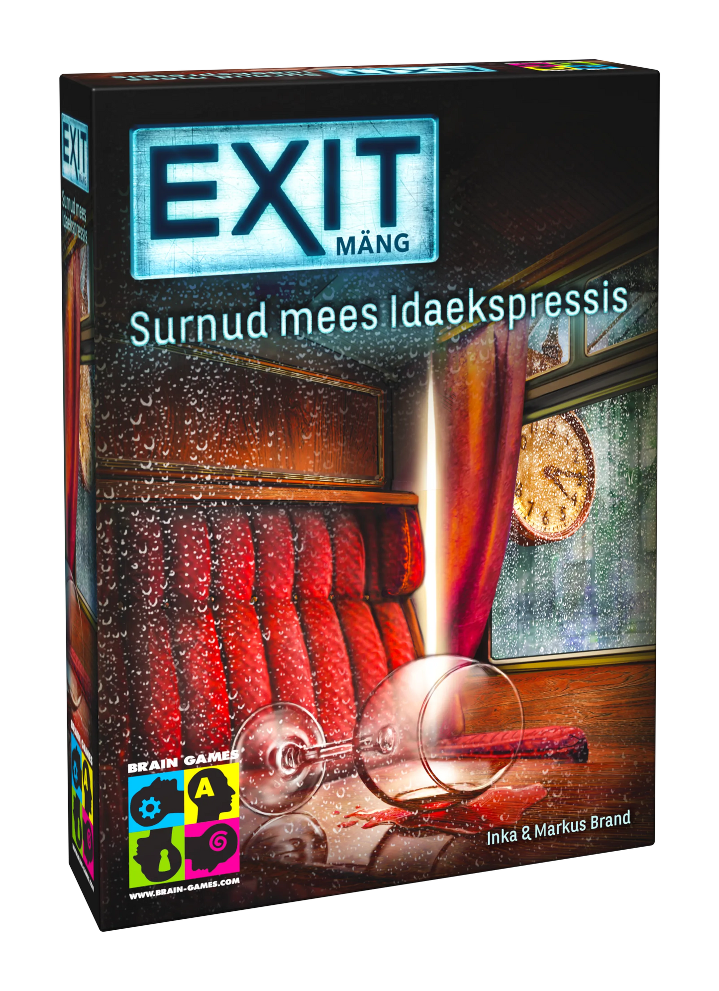 EXIT: Surnud mees Idaekspressis-w101 WHS Board / Card Games-Brain Games OÜ