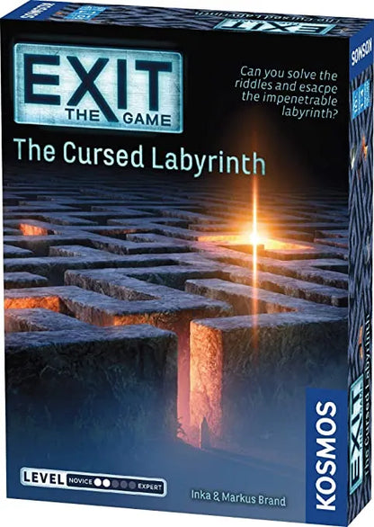 EXIT: The Cursed Labyrinth-w001 WHSX Board / Card Games-Brain Games OÜ