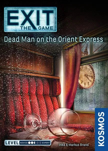 EXIT: The Dead Man on the Orient Express-w001 WHSX Board / Card Games-Brain Games OÜ