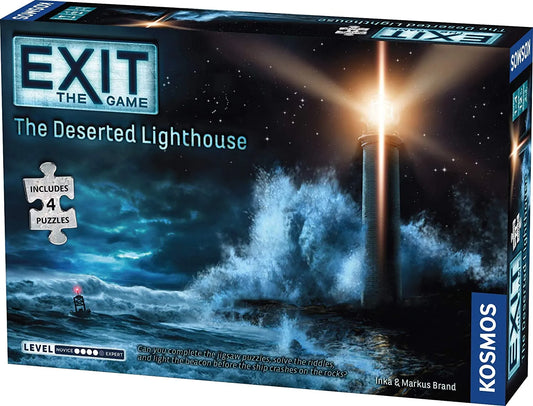 EXIT: The Deserted Lighthouse-w008 WHSX Jigsaw Puzzles-Brain Games OÜ