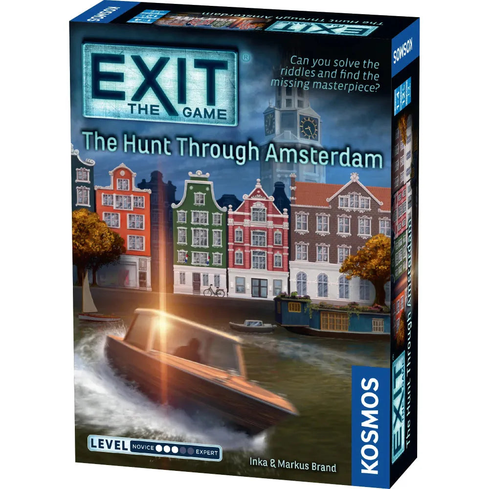 EXIT: The Hunt Through Amsterdam-w001 WHSX Board / Card Games-Brain Games OÜ