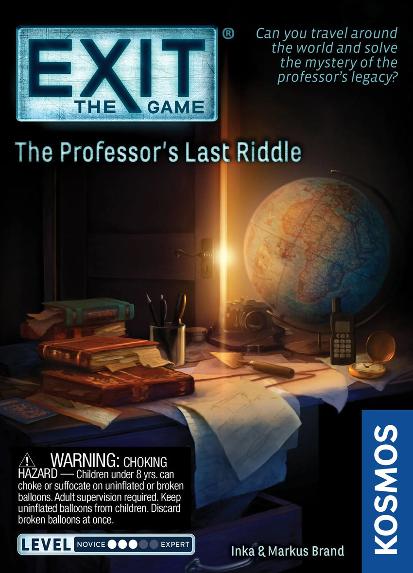 EXIT: The Professor's Last Riddle-w001 WHSX Board / Card Games-Brain Games OÜ