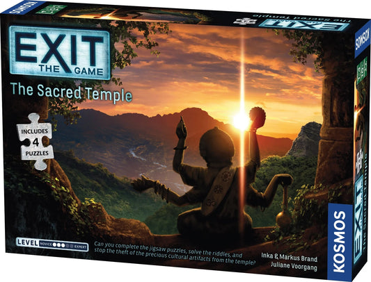 EXIT: The Sacred Temple-w008 WHSX Jigsaw Puzzles-Brain Games OÜ
