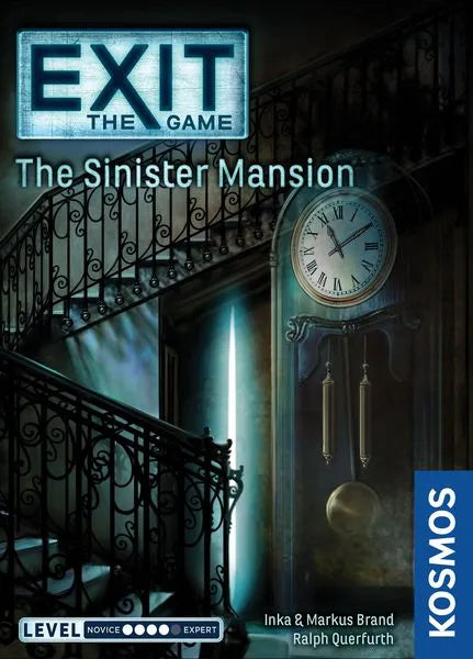 EXIT: The Sinister Mansion-w001 WHSX Board / Card Games-Brain Games OÜ