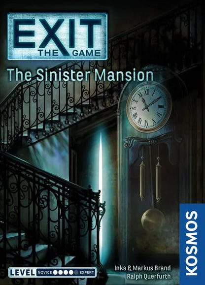 EXIT: The Sinister Mansion-w001 WHSX Board / Card Games-Brain Games OÜ