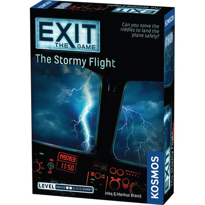 EXIT: The Stormy Flight-w001 WHSX Board / Card Games-Brain Games OÜ