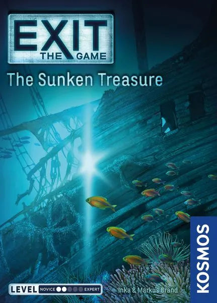 EXIT: The Sunken Treasure-w001 WHSX Board / Card Games-Brain Games OÜ