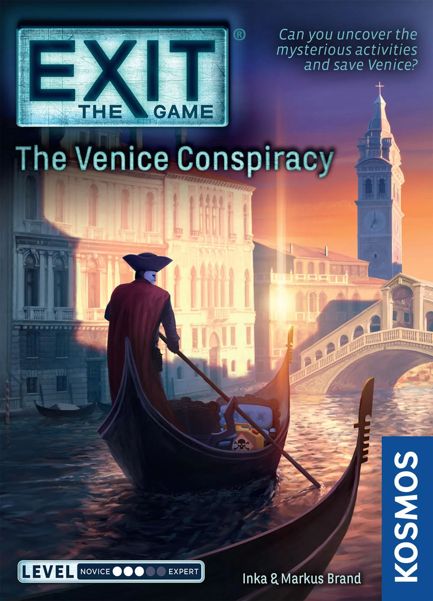 EXIT: The Venice Conspiracy-w001 WHSX Board / Card Games-Brain Games OÜ
