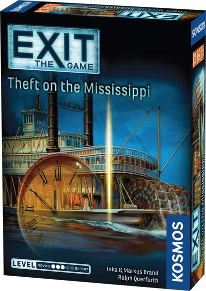 EXIT: Theft on the Mississippi-w001 WHSX Board / Card Games-Brain Games OÜ