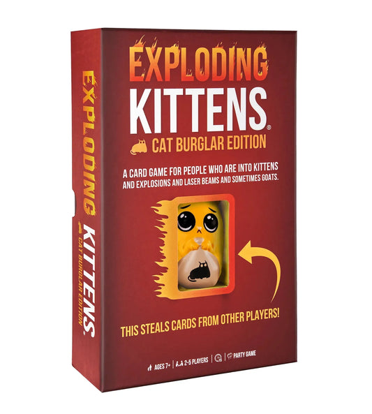 Exploding Kittens: Cat Burglar Edition-w001 WHSX Board / Card Games-Brain Games OÜ