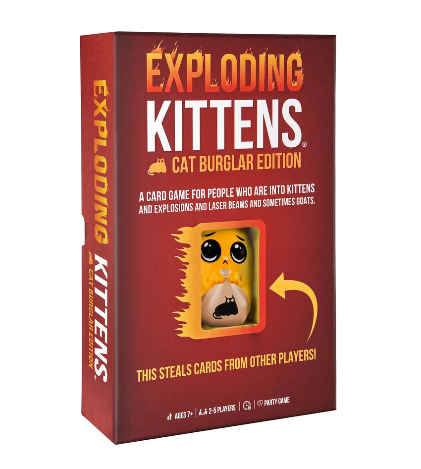 Exploding Kittens: Cat Burglar Edition-w001 WHSX Board / Card Games-Brain Games OÜ