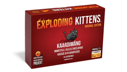 Exploding Kittens EST-Seltskonnamängud-Brain Games OÜ