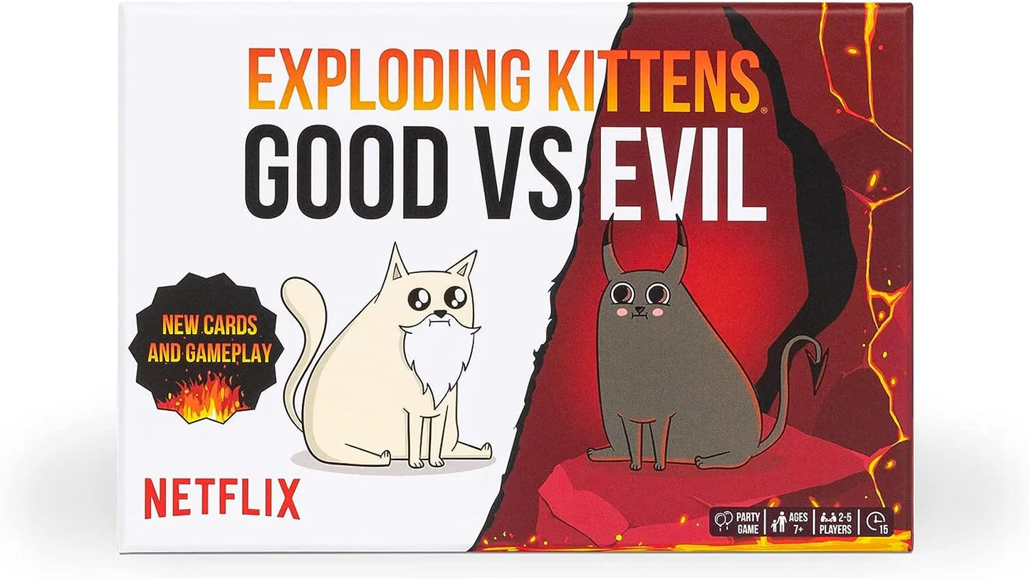 Exploding Kittens: Good Vs Evil-w001 WHSX Board / Card Games-Brain Games OÜ