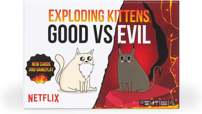 Exploding Kittens: Good Vs Evil-w001 WHSX Board / Card Games-Brain Games OÜ