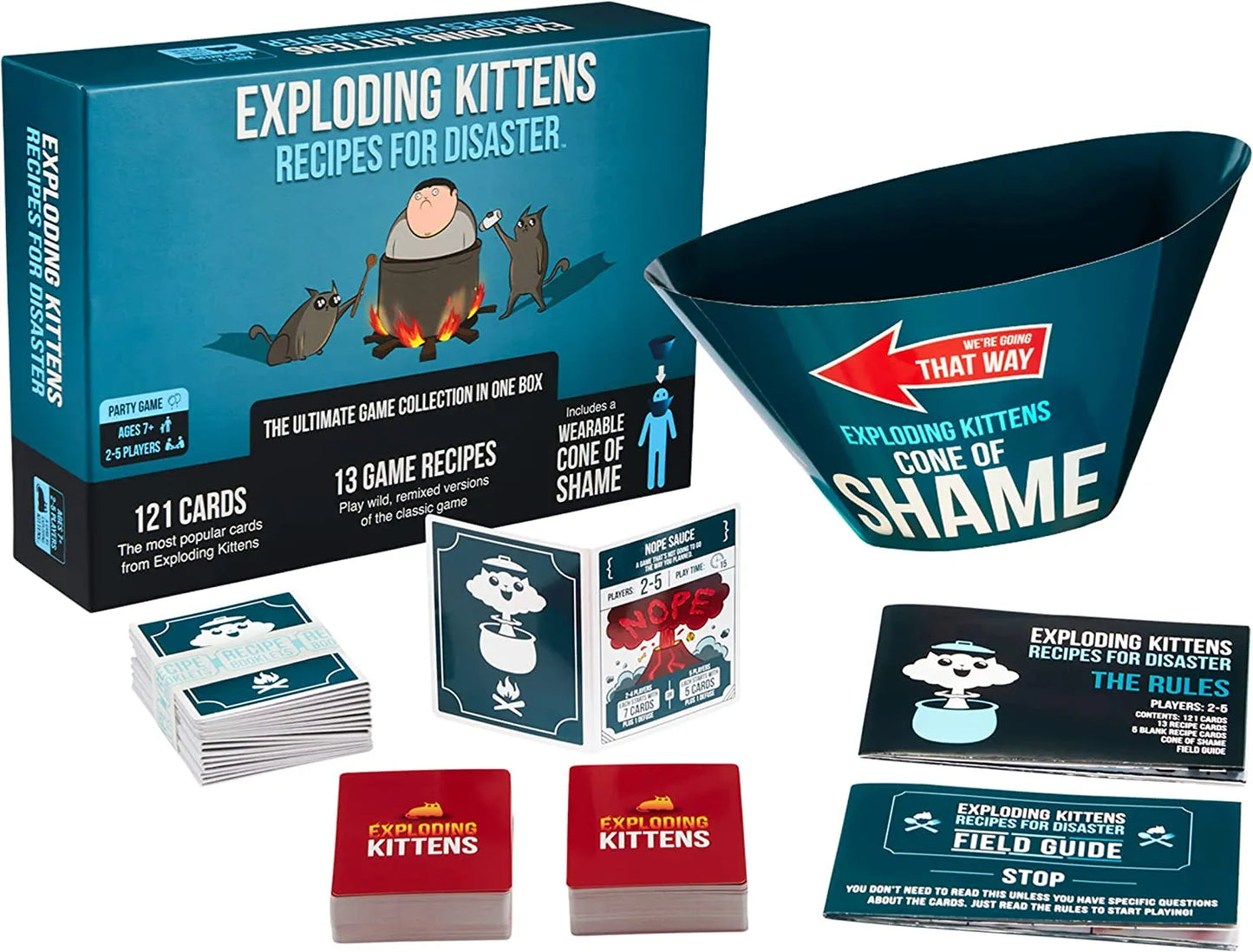 Exploding Kittens: Recipes For Disaster-w001 WHSX Board / Card Games-Brain Games OÜ