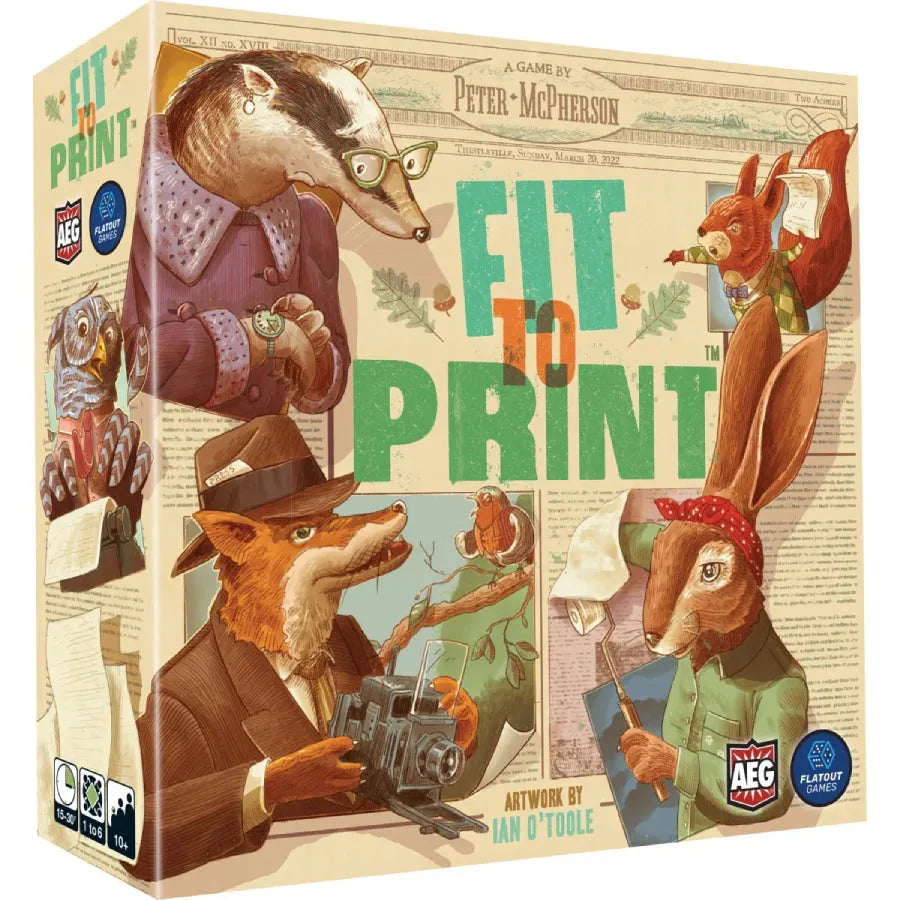 Fit to Print-001 Board / Card Games-Brain Games OÜ